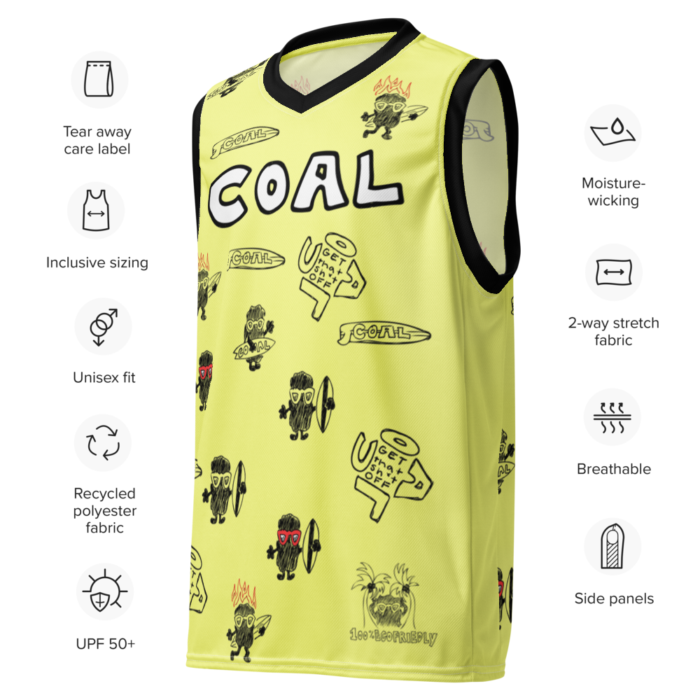 Recycled Coal Wax Remover Jersey